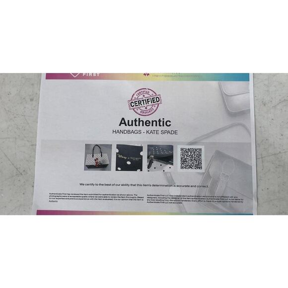 Kate Spade Disney x Minnie Mouse Reversible Tote Bag Women's EUC with Wristlet - Picture 5 of 16